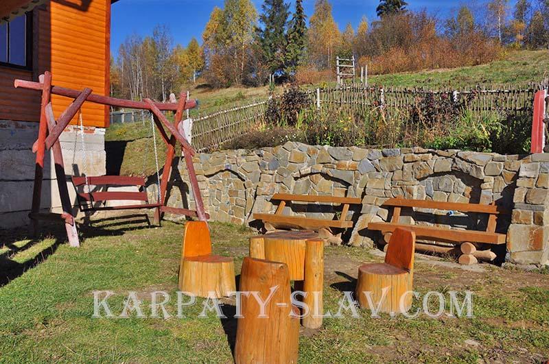 Zacharovany Karpaty Slavske Buitenkant foto